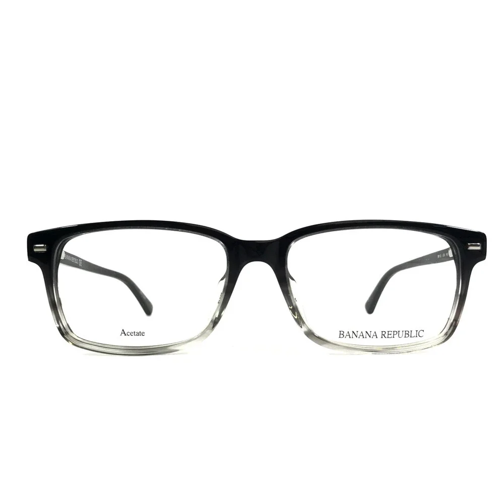 Banana Republic Eyeglasses Frames BR112 U76 Black Gradient Rectangle 52-16-145